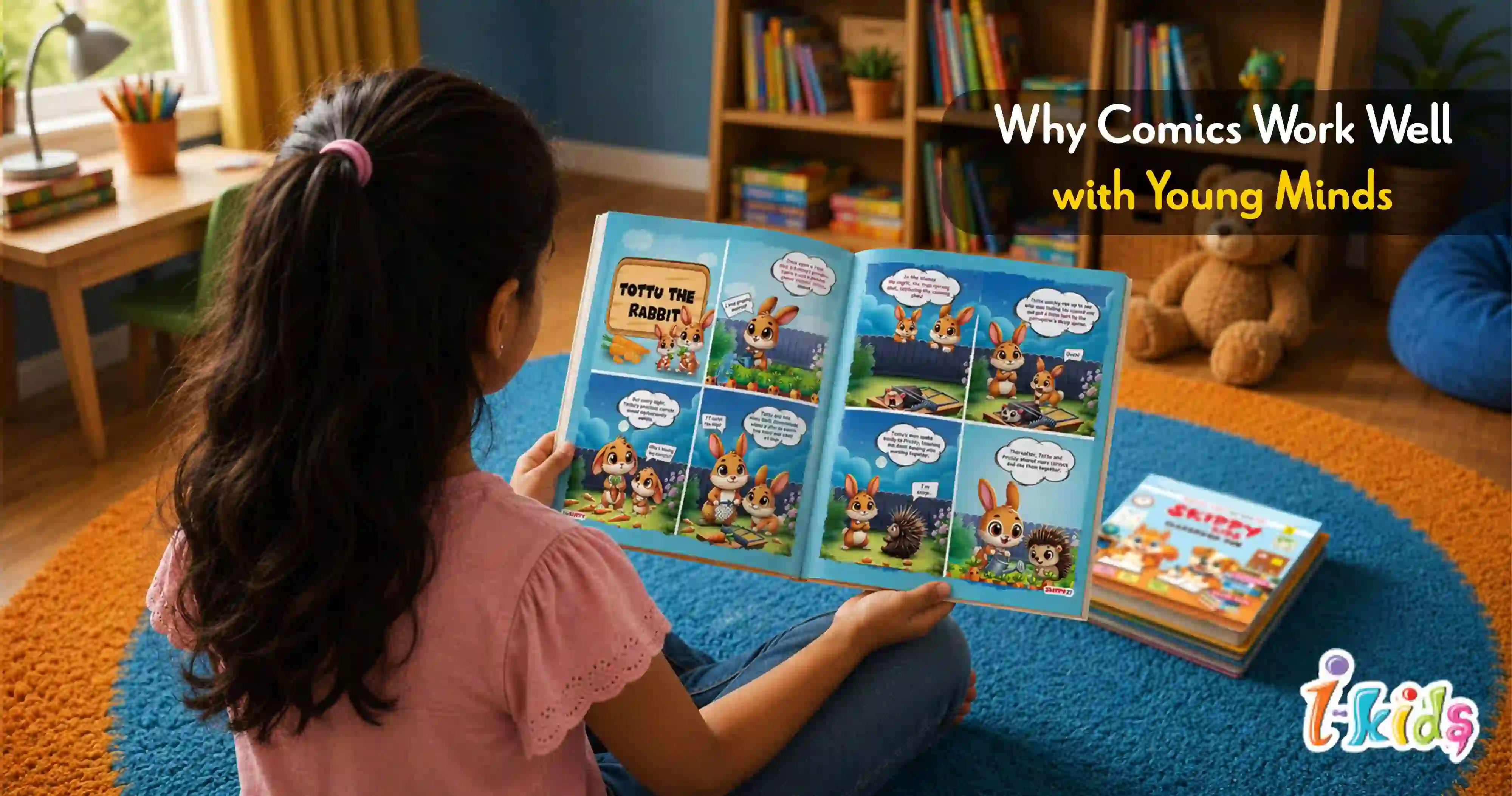 Why Comics Work Well with Young Minds